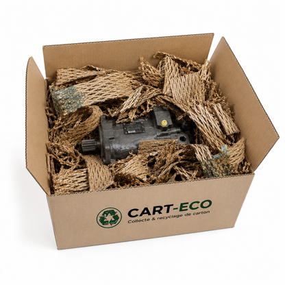 rembourrage écologique en carton recyclé