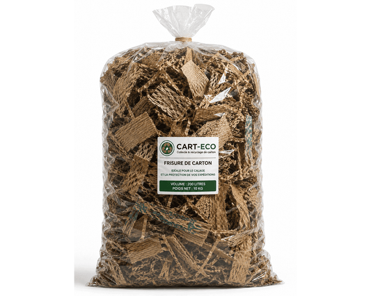 Frisure de calage écologique en carton recyclé